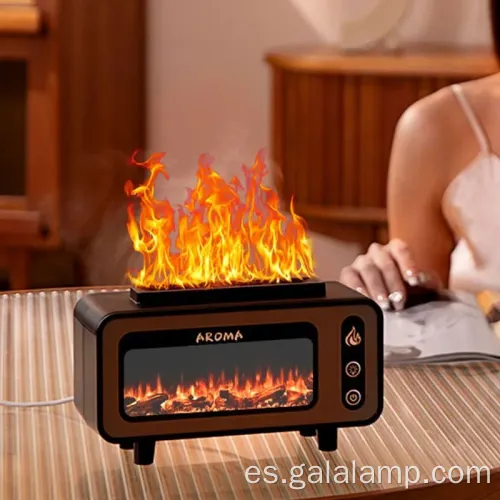 Humidificador de aceite esencial de fuego ultrasónico